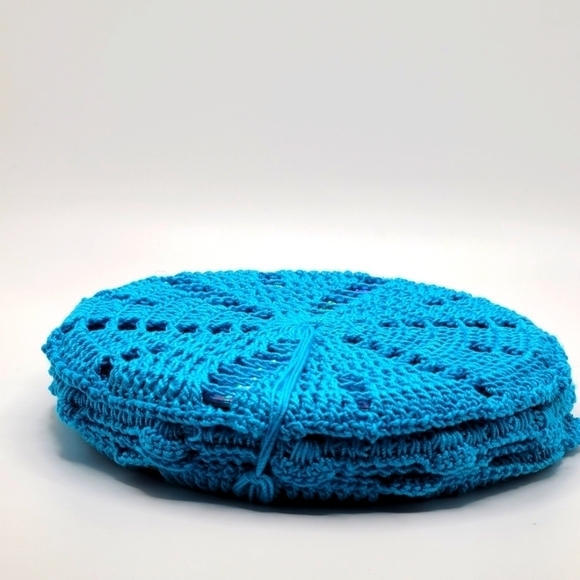 Coasters Knitted Homemade Pot Holders / Coasters Various Colors - Picture 3 of 13